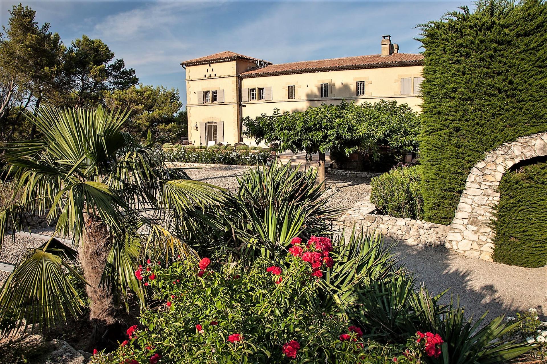 Chateau Rental in Provence exterior view