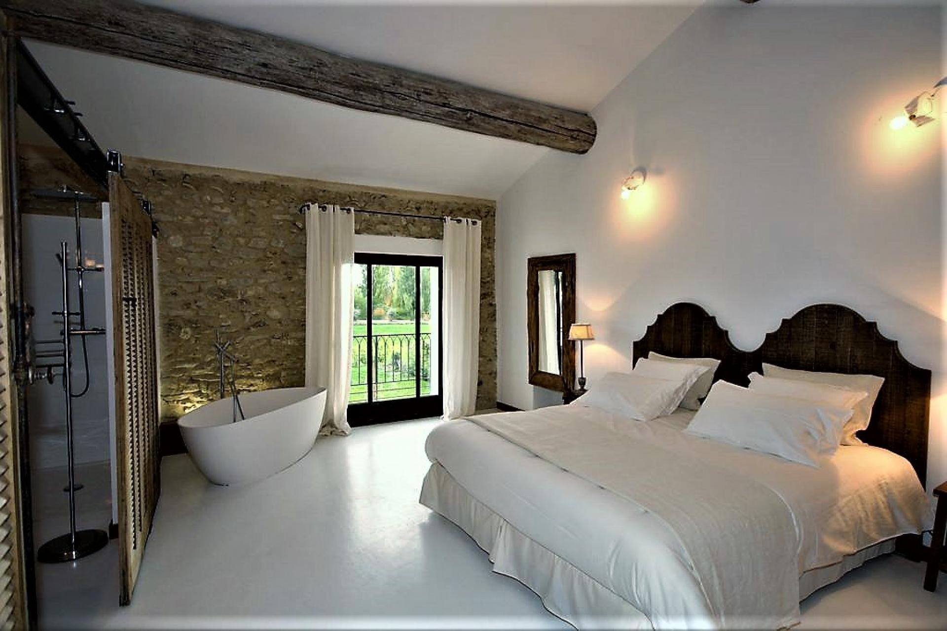 Bedroom in La Douceur de Vivre Villa in  Provence